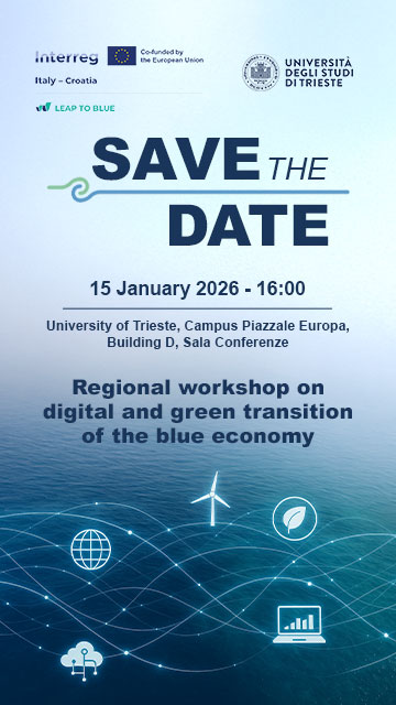LEAP TO BLUE: a Trieste il workshop su opportunità e servizi a supporto delle PMI della Blue Economy