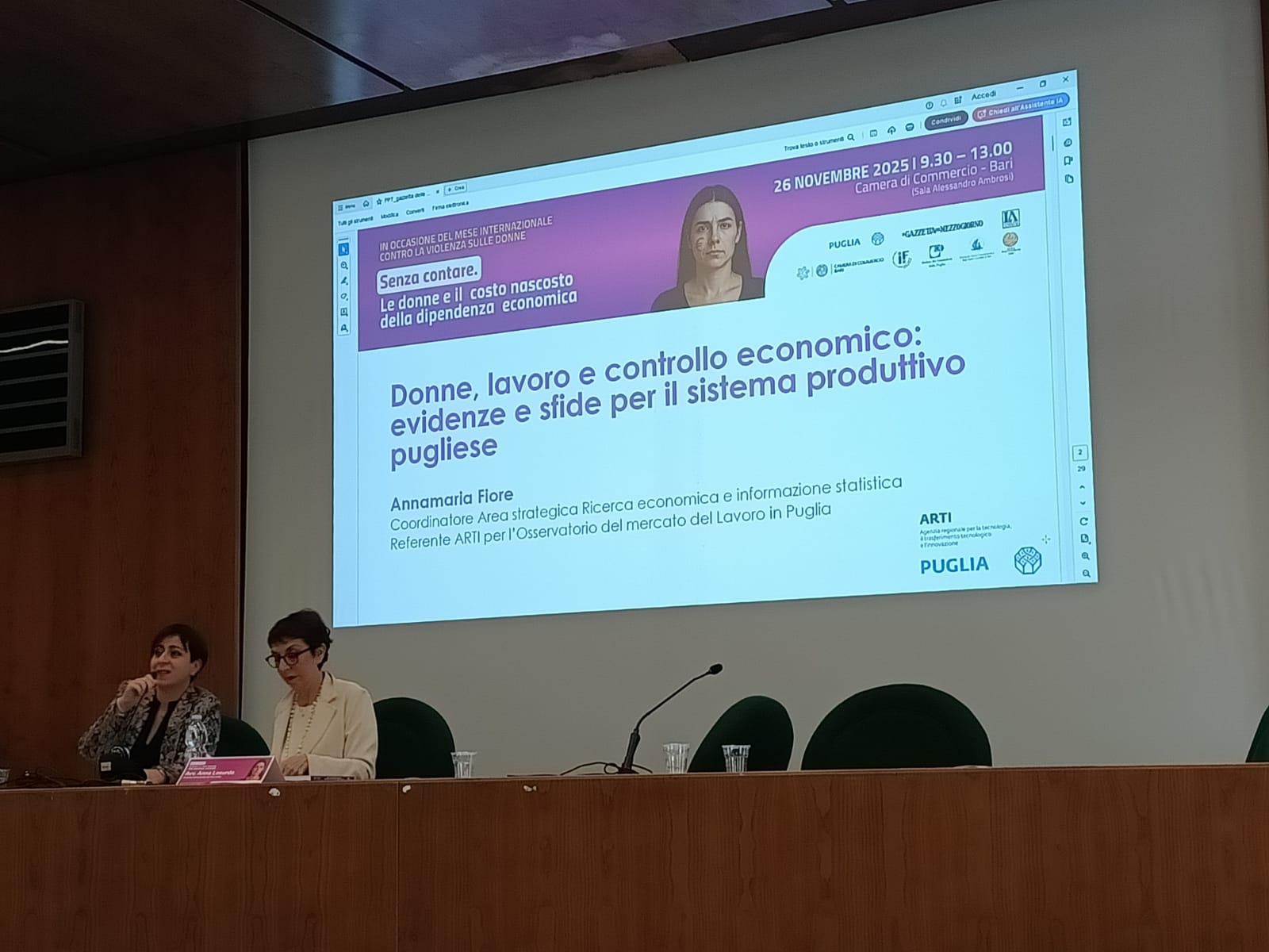 Online la presentazione di ARTI al convegno “Senza contare. Le donne e il costo nascosto della dipendenza economica”