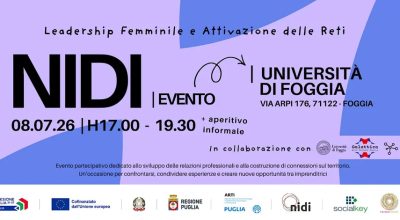 Accompagnamento NIDI – Leadership femminile e attivazione delle Reti
