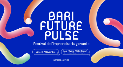 ARTI al Bari Future Pulse, il festival dell’imprenditoria giovanile, il 7 novembre