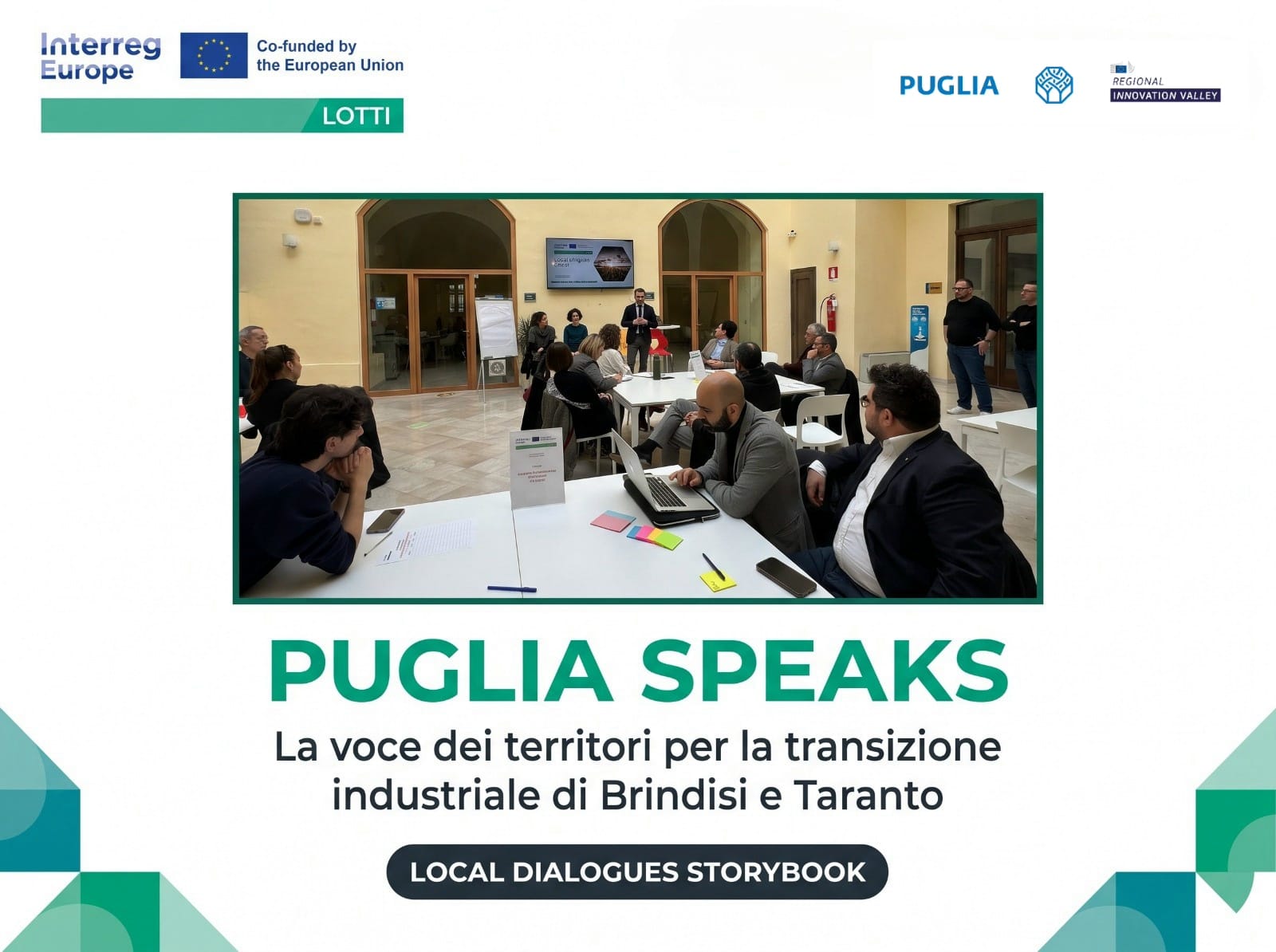 LOTTI: transizione industriale e identità territoriale. I risultati dei Local Dialogues pugliesi nel nuovo Storybook