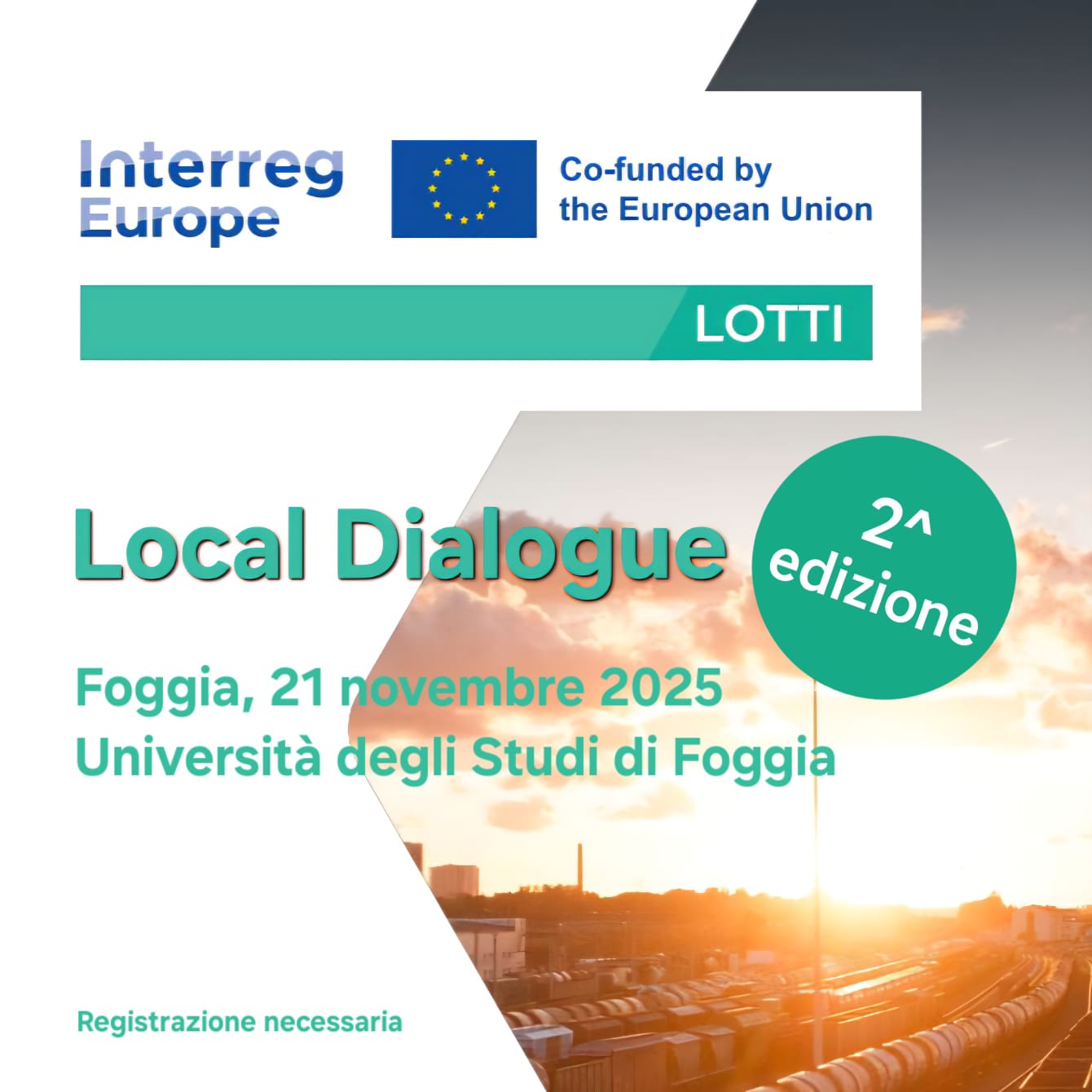 LOTTI, seconda edizione dei Local Dialogues: il primo appuntamento il 21 novembre a Foggia
