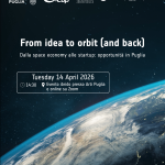 From idea to orbit (and back): un incontro dedicato alle opportunità della space economy per le startup