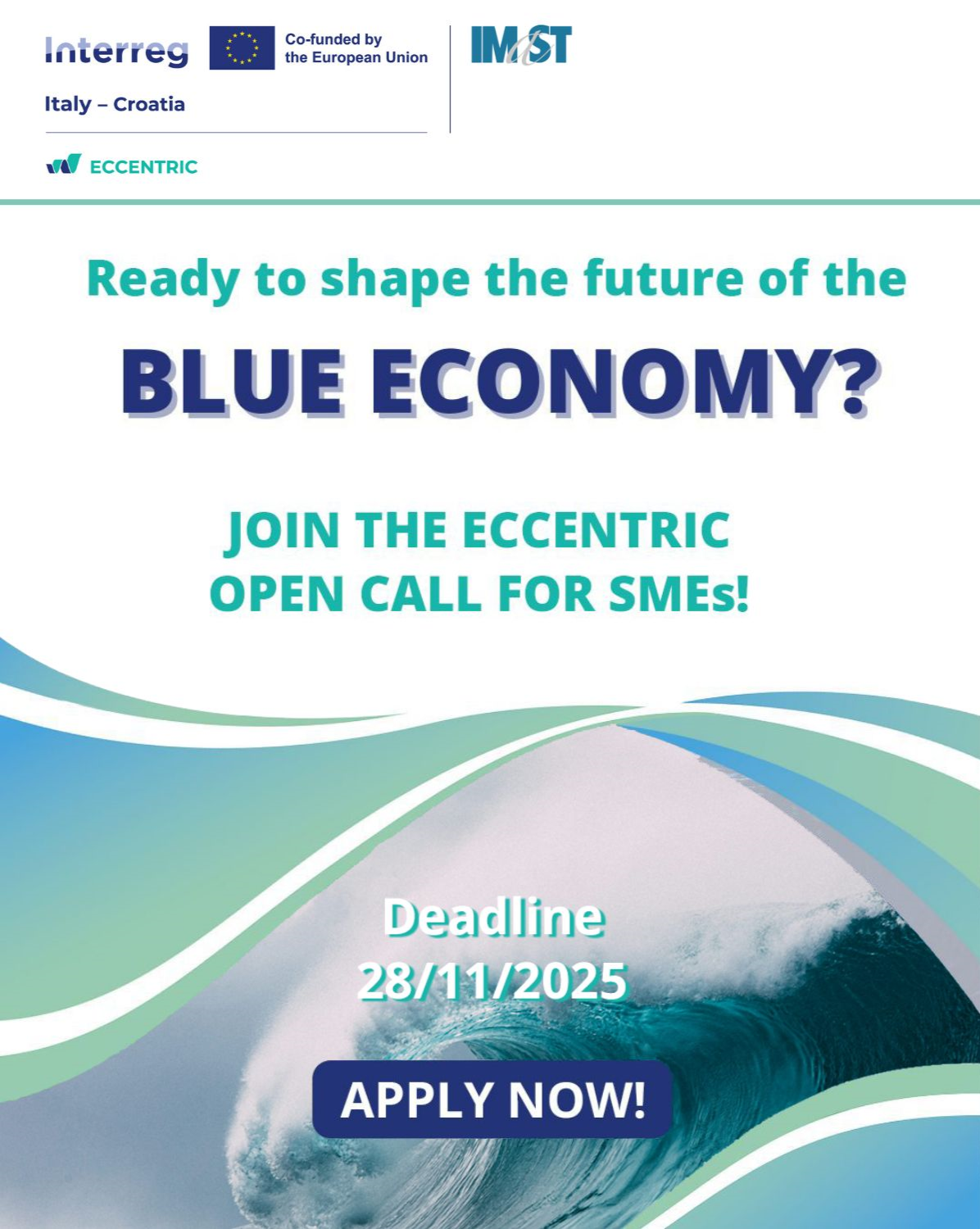 “ECCENTRIC Blue Opportunity”, la Open Call dedicata alle piccole e medie imprese