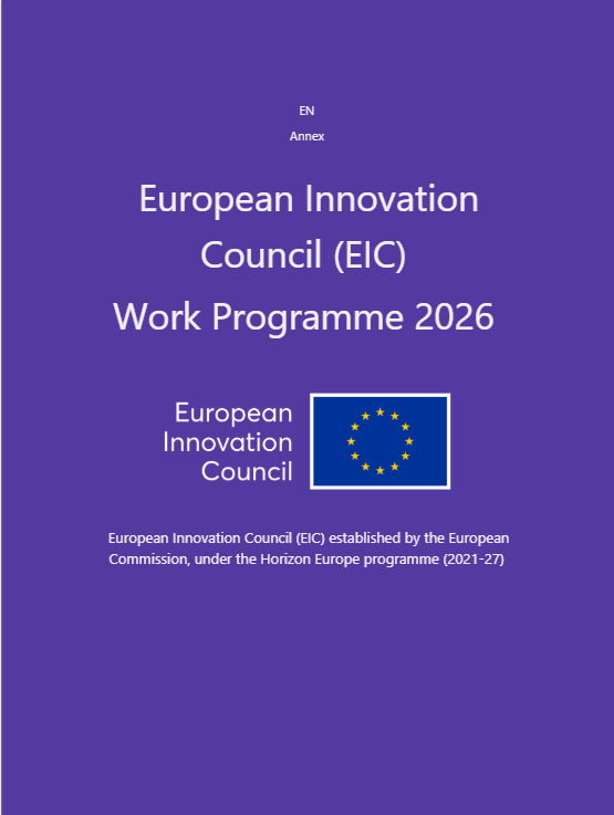 European Innovation Council: il Programma di lavoro 2026 e le principali scadenze