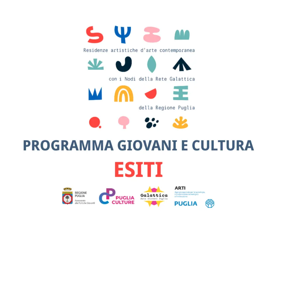 Regione Puglia, ARTI e Puglia Culture per i giovani pugliesi: dieci progetti vincitori per residenze artistiche