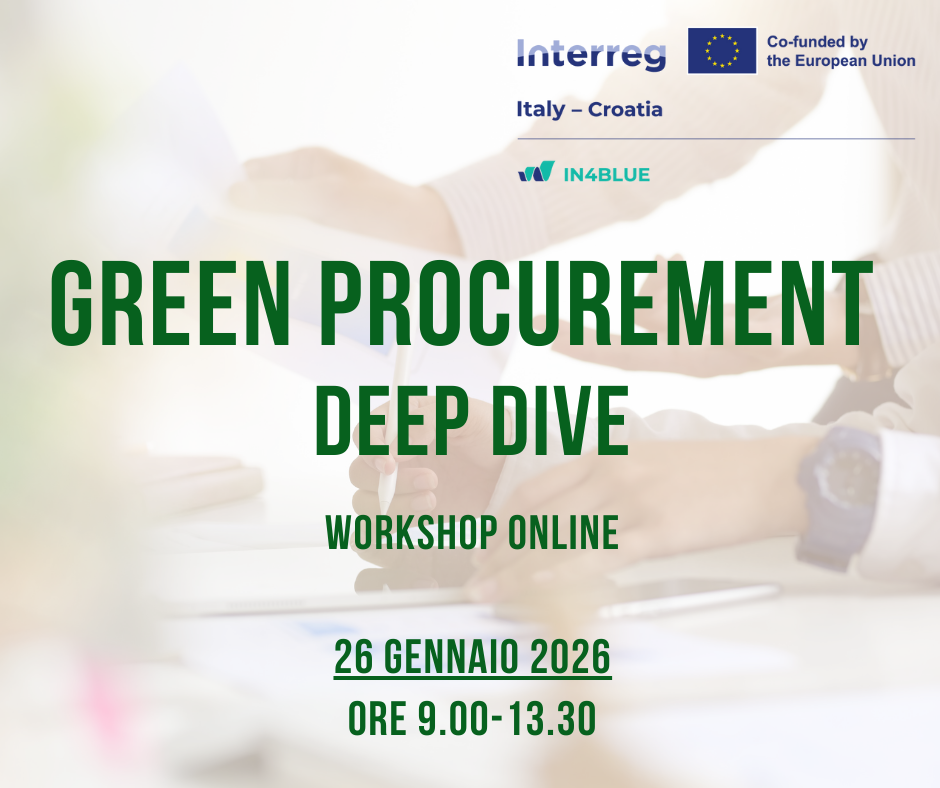 “Green procurement deep dive”: un workshop online sul tema degli appalti verdi