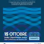 Puglia Blue Vision, il 15 ottobre il Festival della Blue Economy a Taranto