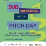 Il 14 luglio la finale della sub competition territoriale di Lecce per Start Cup Puglia