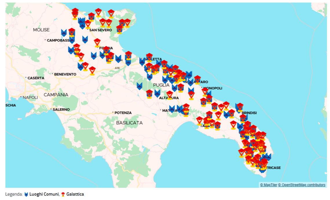 Online la mappa degli spazi pubblici per l’attivazione giovanile in Puglia