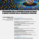 A Lecce un convegno sulla protezione della Proprietà Intellettuale e brevettazione delle Università Europee