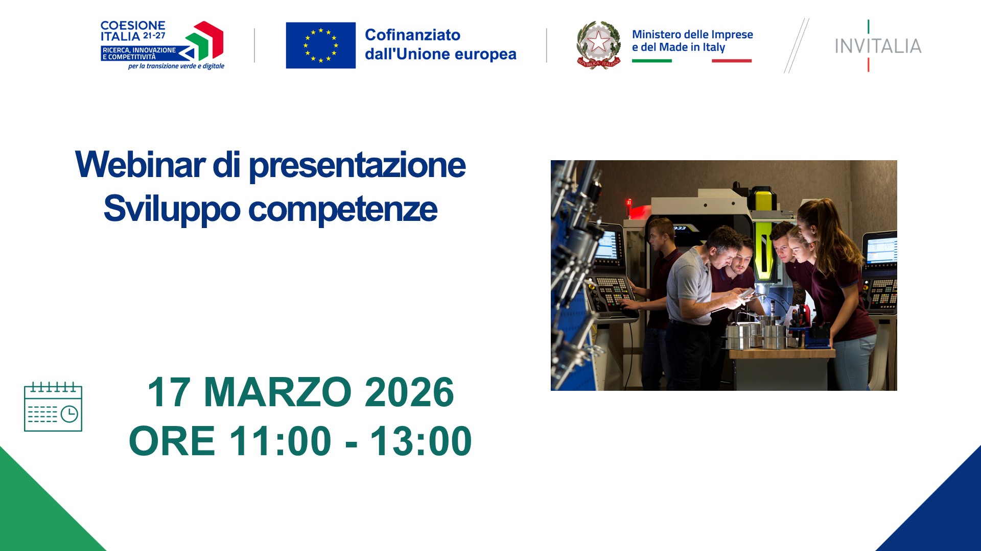 Competenze per la transizione digitale e verde nelle imprese: opportunità dal PN Ricerca, Innovazione e Competitività