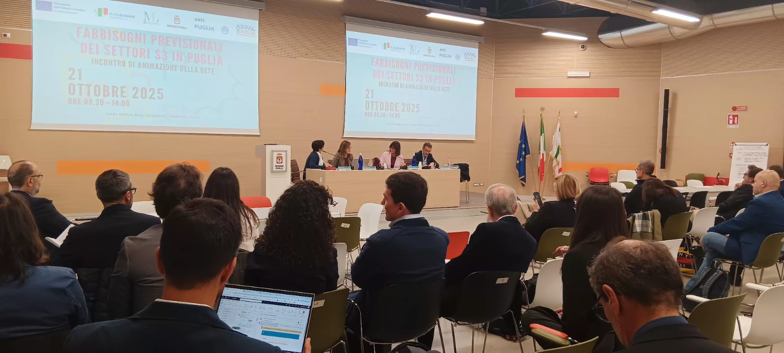 Settori TAC e Automotive al centro dell’incontro “Fabbisogni previsionali dei settori S3 in Puglia” dell’Osservatorio del Mercato del Lavoro