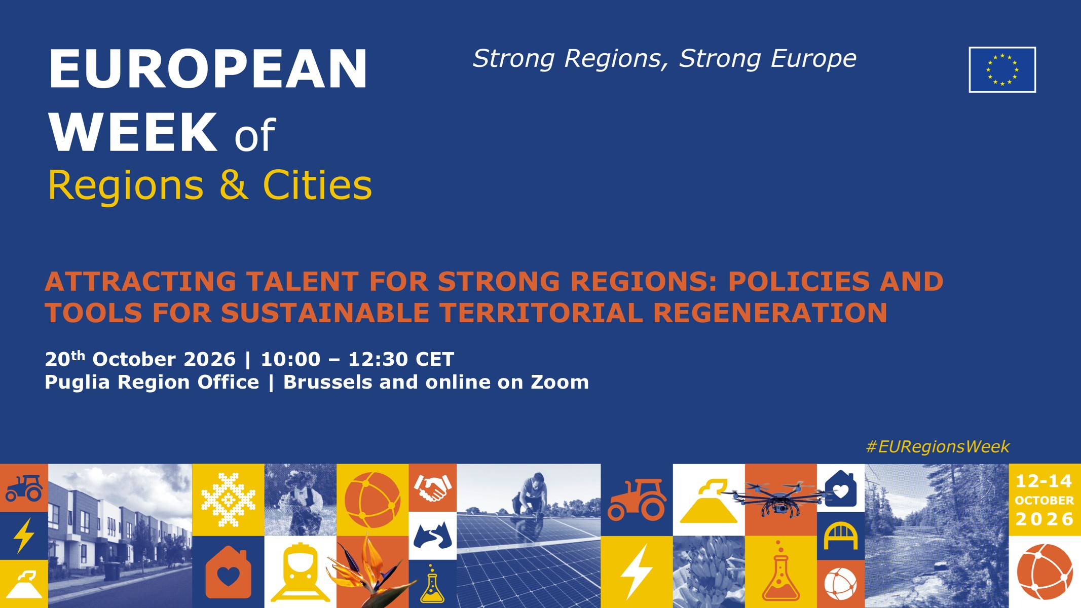 Attracting Talent for Strong Regions: a Bruxelles il confronto europeo su talenti e rigenerazione territoriale