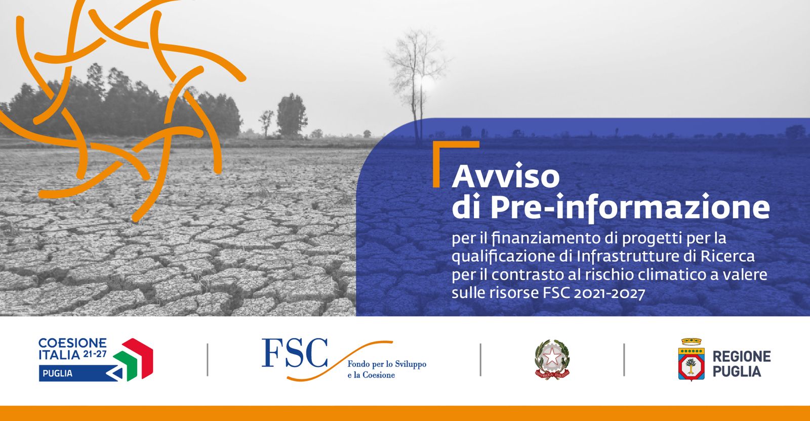 Qualificazione di Infrastrutture di ricerca per il contrasto al rischio climatico: pubblicata la scheda di pre-informazione sull’avviso