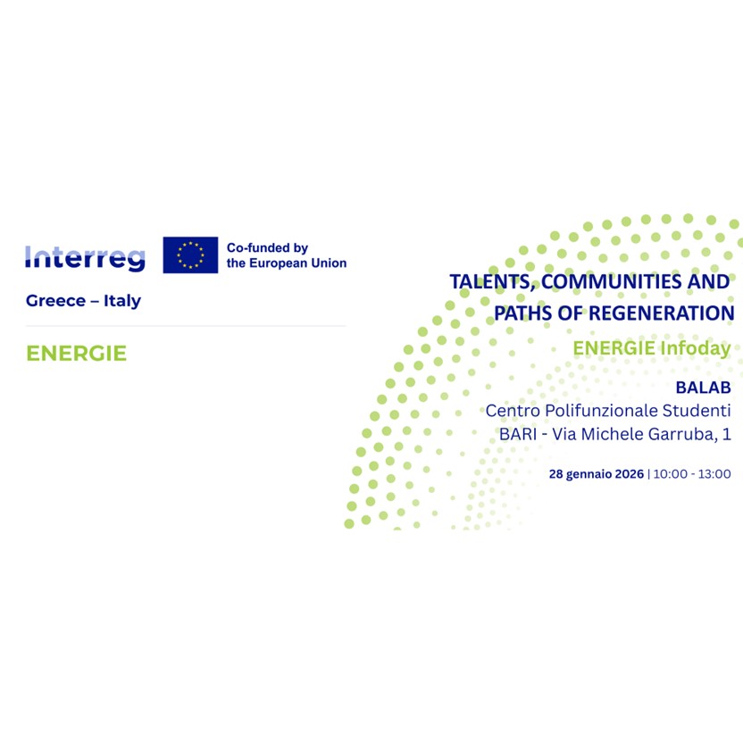 Talenti, comunità e rigenerazione territoriale: il 28 gennaio l’infoday di ENERGIE