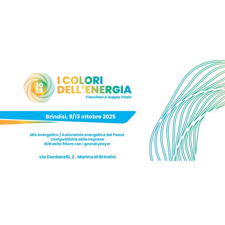 I Colori dell’Energia – Transition & Supply Chain a Brindisi dal 9 al 13 ottobre