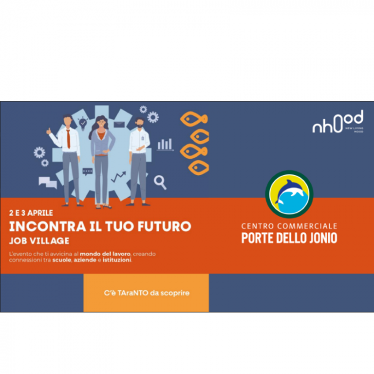 Il 2 e 3 aprile a Taranto l’iniziativa “Incontra il tuo futuro”