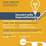 Incontri sulla Imprenditorialità, il 14 maggio si parla di: "Finanza per Start Up"