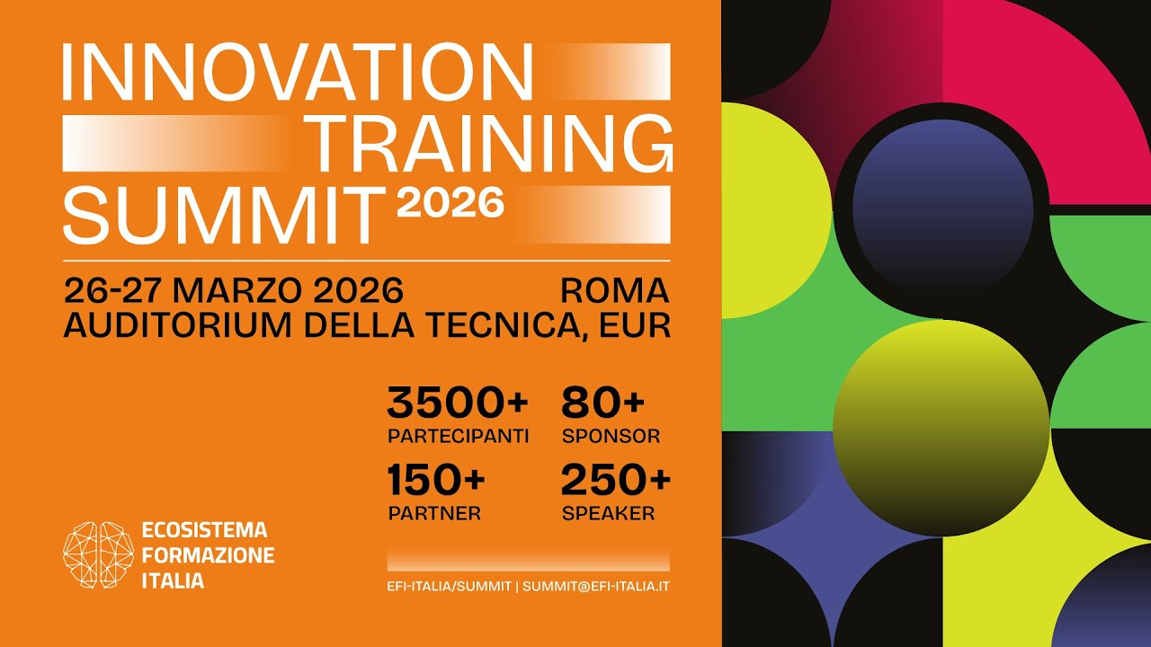 Innovation Training Summit 2026, aperte le candidature per lo Startup Showcase