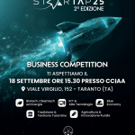 Giovedì 18 settembre ARTI Puglia alla Business Competition StarTAp 25 a Taranto
