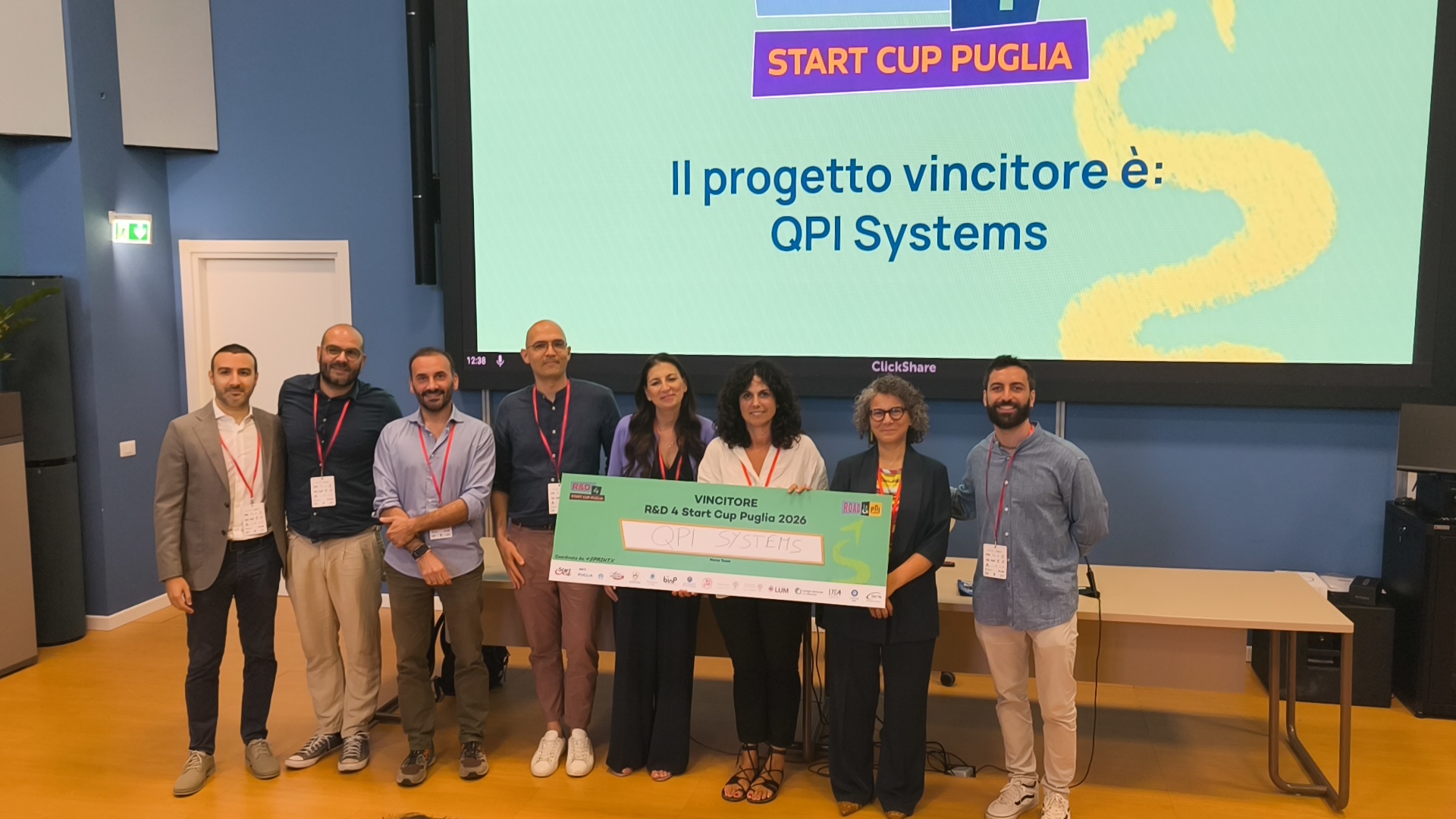 “Start Cup Puglia – Road to PNI 2026”: QPI Systems vince la sub competition territoriale di Bari